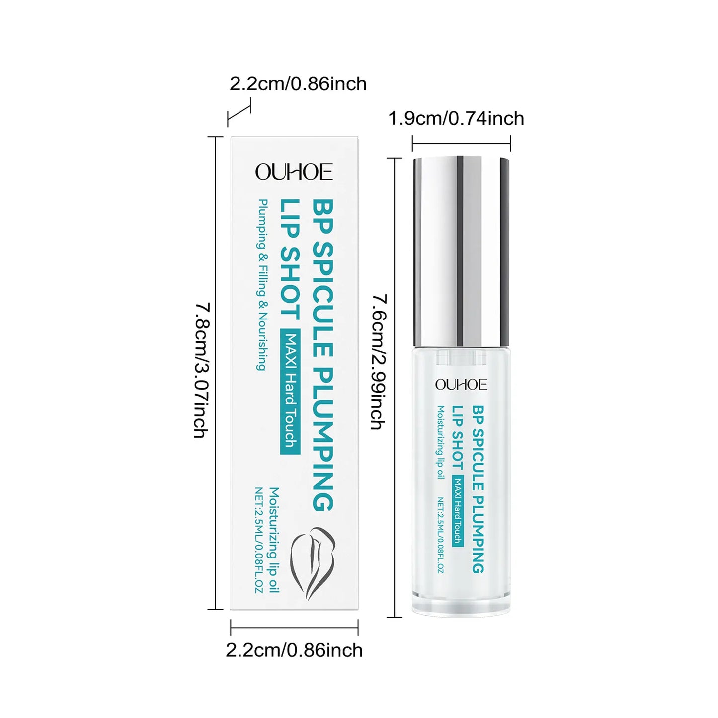 Moisturizing Lip Oil – Plumping, Hydrating & Glossy Lip Care