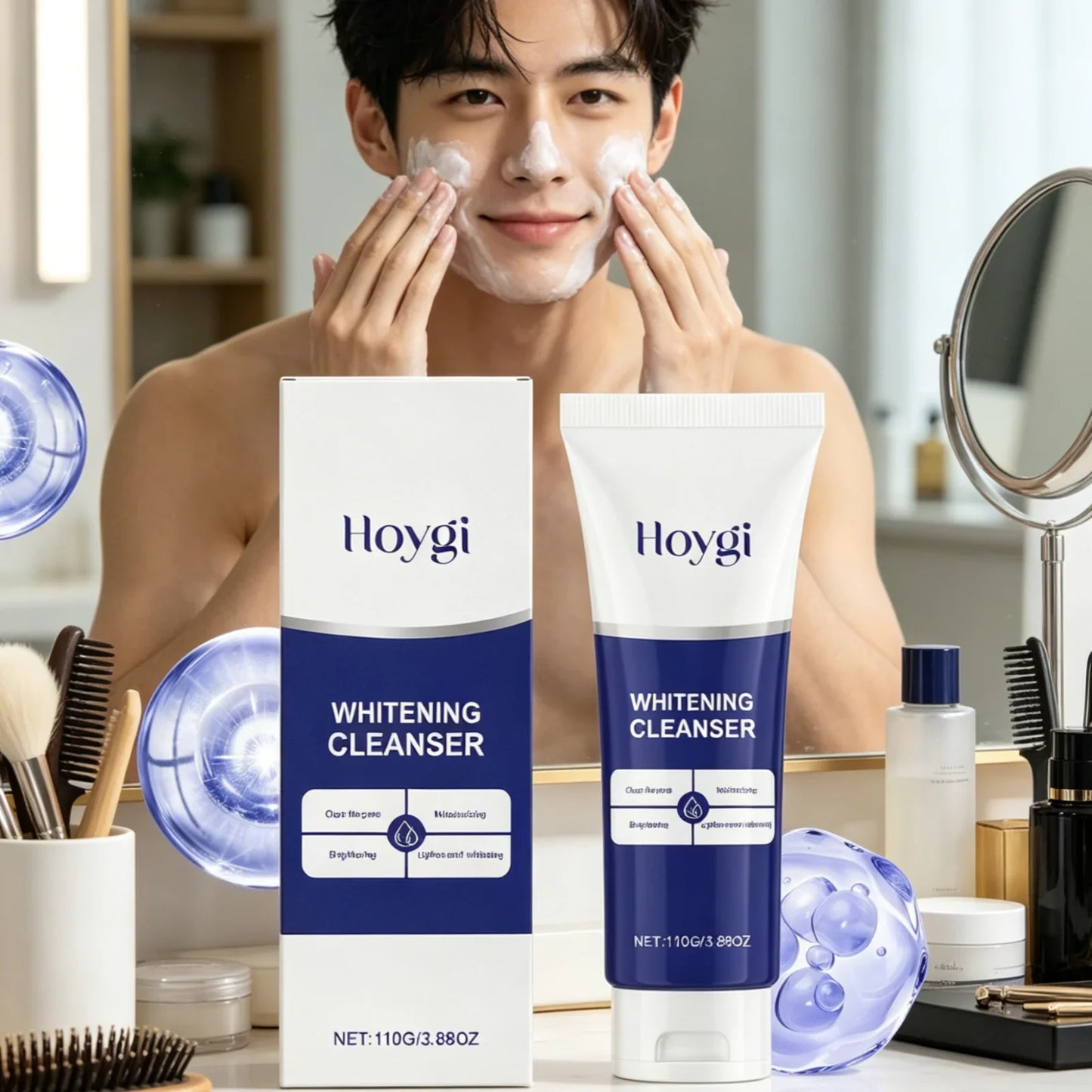 Hoygi Facial Cleanser – Oil Control, Pore Minimizing & Brightening