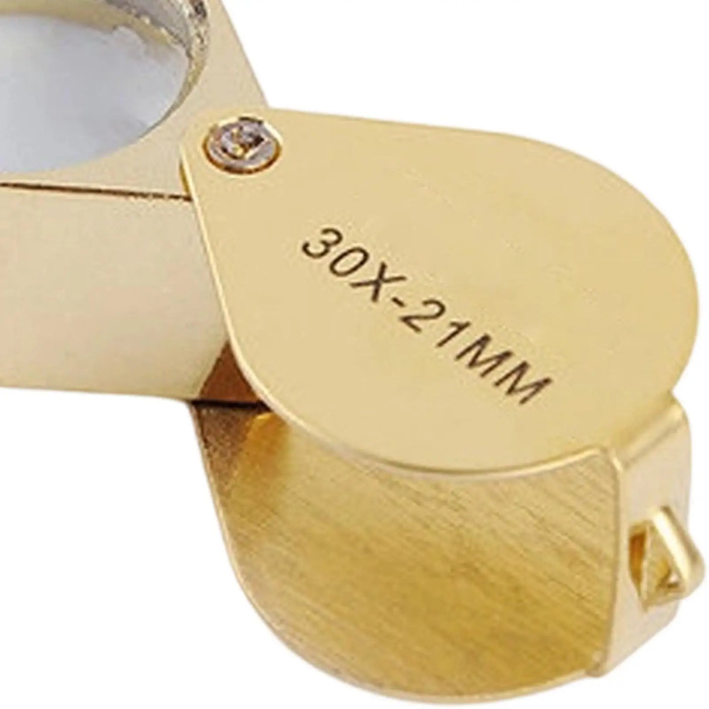 30X Pocket Loupe Magnifier – Foldable Jewelry & Reading Glass