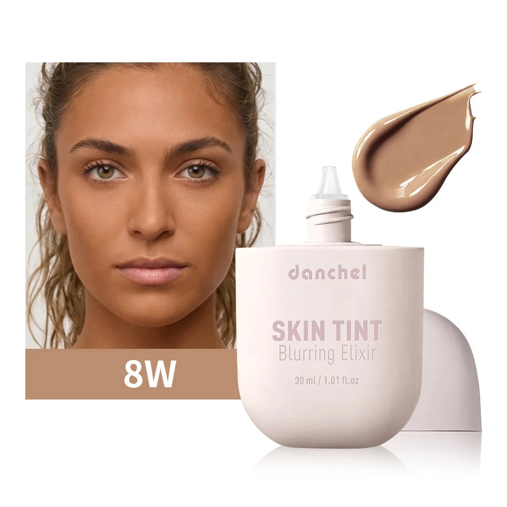 Skin Tint Blurring Elixir Foundation 24 Colors Concealer Blur Pores Fine Lines Long Lasting Hydrating Makeup For All Skin Tone Peaceful Pleasures Health and Wellness 18 8W