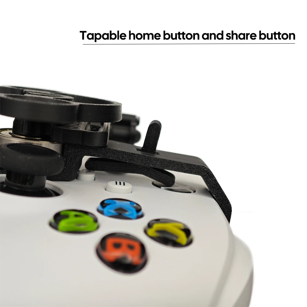 Mini Racing Steering Wheel for Xbox Series X/S Controller 3D Printing Racing Games Mini Steering Wheel Replacement Accessories Peaceful Pleasures Health and Wellness