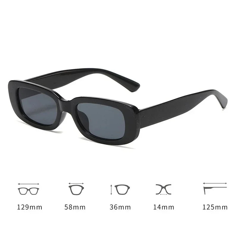 Kids UV400 Rectangle Sunglasses | Vintage Frosted Boys & Girls