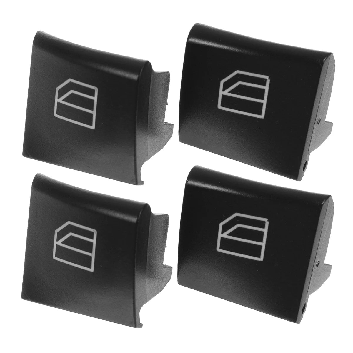 4X Window Switch Repair Button Caps for Mercedes ML GL R Class W164 X164 Peaceful Pleasures Health and Wellness black