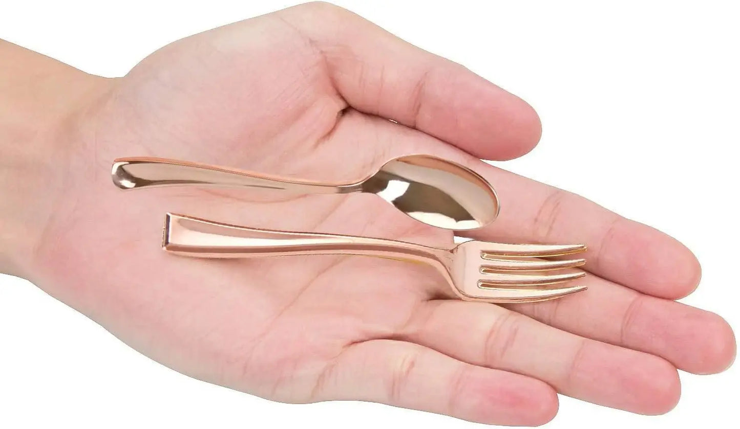 Plastic Mini Spoons 4 Inches Plastic Desserts Spoons Heavy Duty Disposable Spoons Perfect for Coffee Cake Appetizer Peaceful Pleasures Health and Wellness