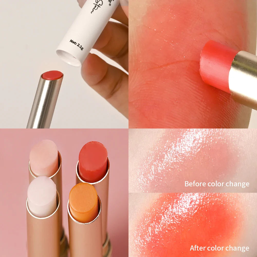 pH Color-Changing Lip & Cheek Stain – Moisturizing, 4 Shades