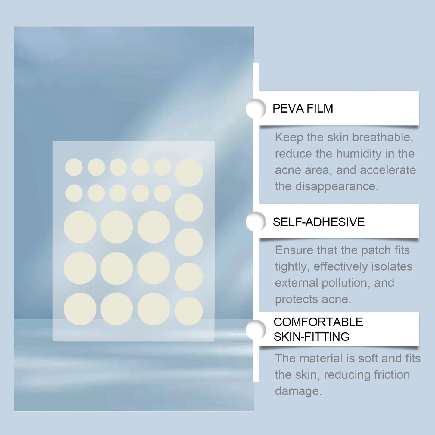 Invisible Acne Patches – Blemish Spot Stickers 240pc