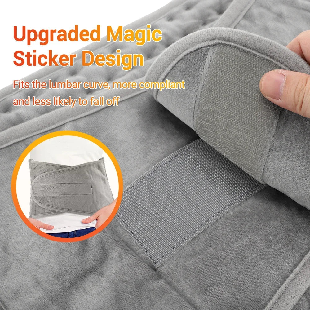 Hailicare Electric Heating Waist Belt Pad – 9 Levels & Timer
