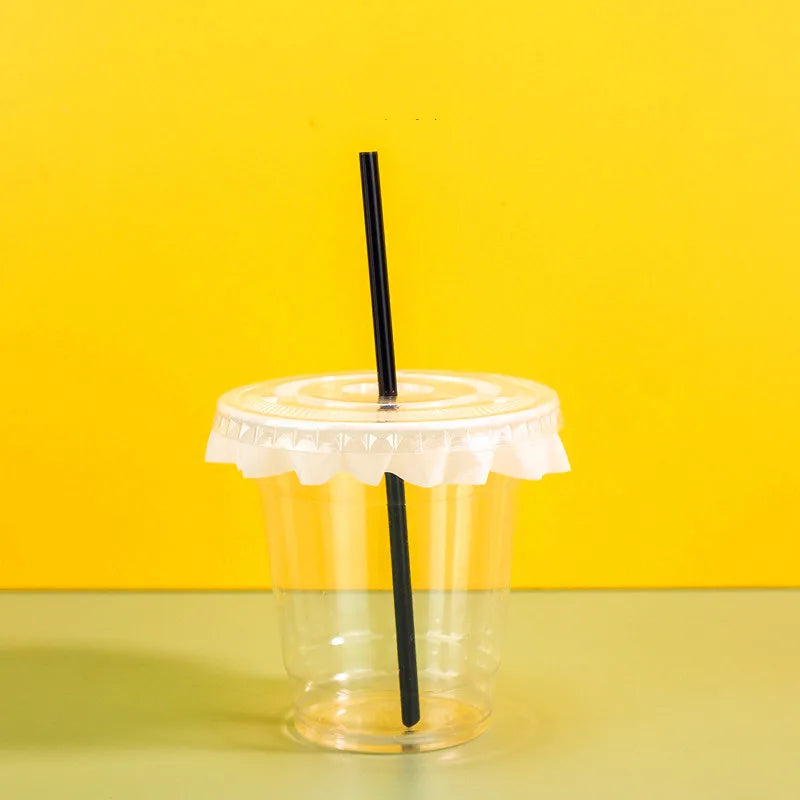 19cm Black or Clear Plastic Straws Indvidually Wrapped BPA free Drinking Straws 7.75 Inches or 9 Inches Bended Straws Beverage Peaceful Pleasures Health and Wellness
