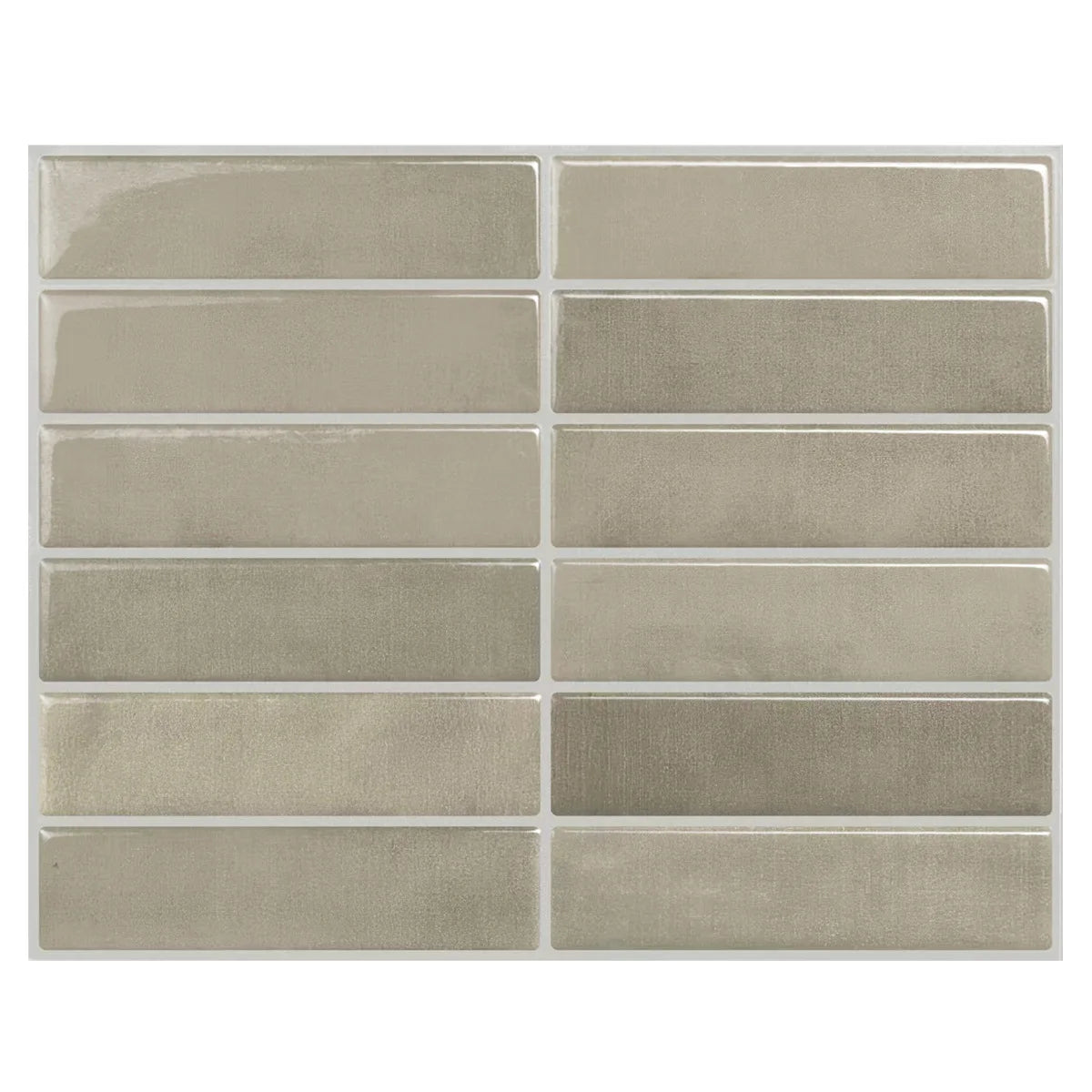 Best-selling 3D Wall Tiles Background Decorative Sticker, Minimalist Self-Adhesive Drip Glue Wall Sticker Peaceful Pleasures Health and Wellness SH0232