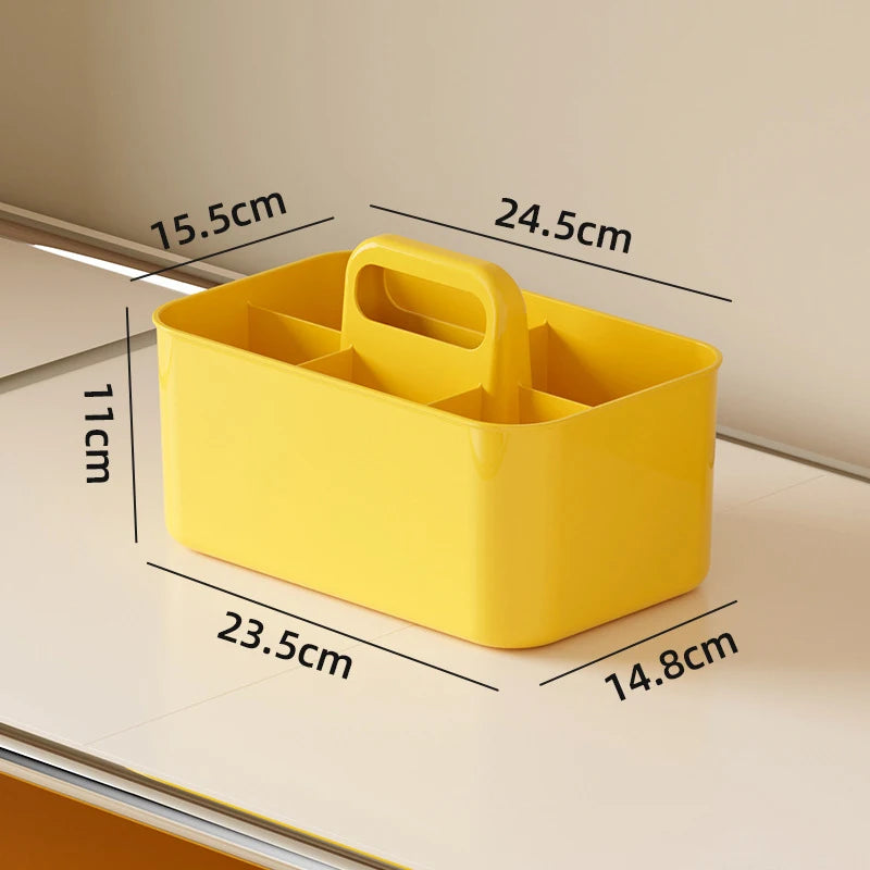 Large-Capacity Multifunctional Desktop Storage Box Organizer