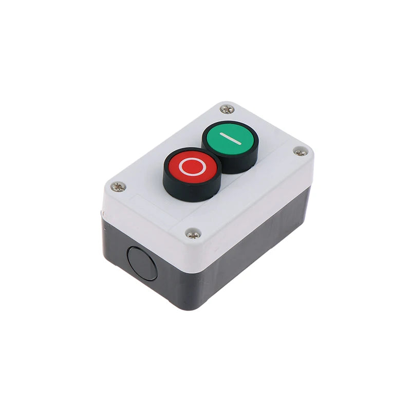 New 1pc Emergency Stop Industrial Control Button Box With Arrow Symbol CNC Start Stop Self Sealing Waterproof Button Switch Peaceful Pleasures Health and Wellness 1NO 1NC B 0