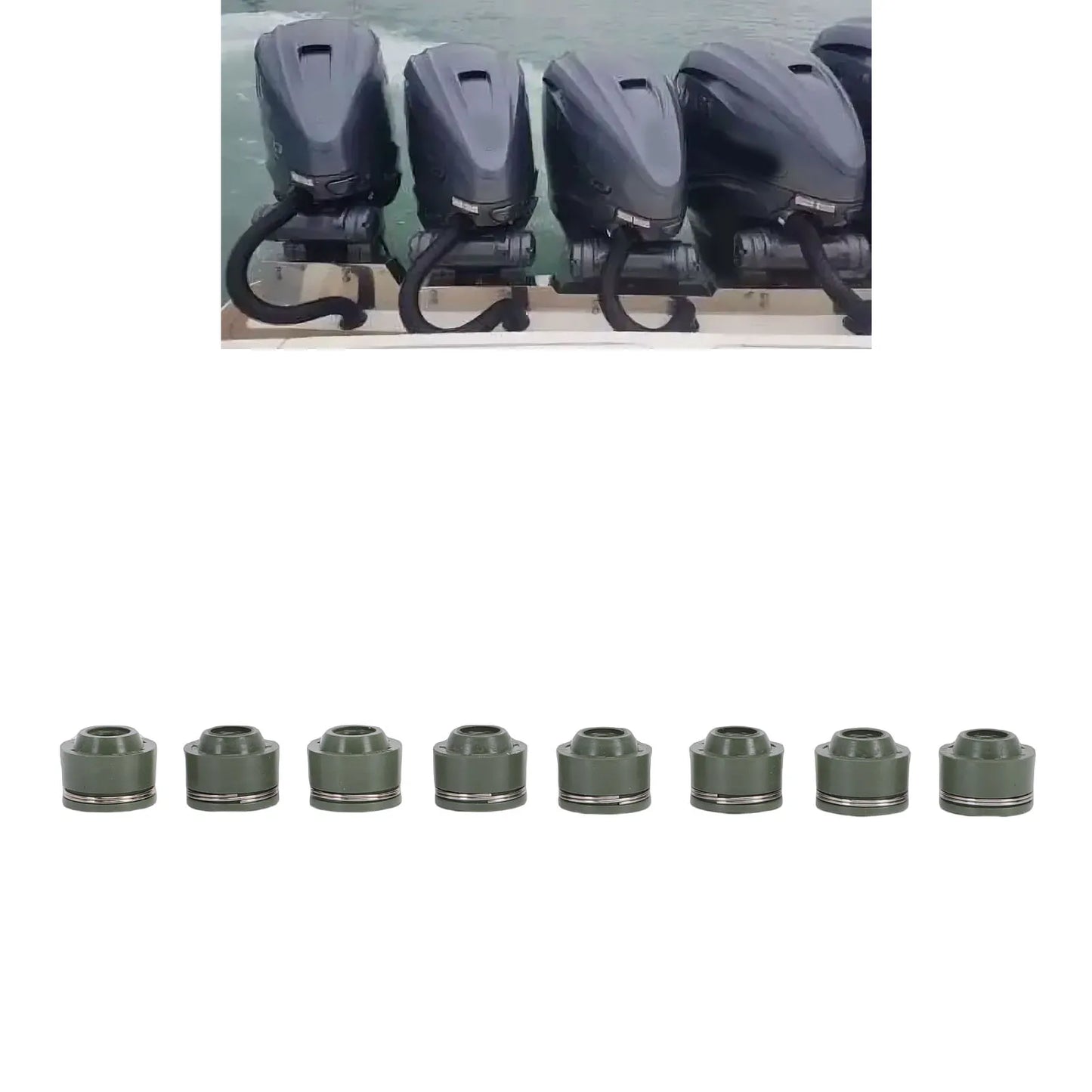 8PCS Valve Stem Seal 51Y-12119-00-00 | Waverunner & Outboard
