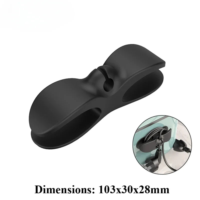 Silicone Cable Wire Organizer Clips for Kitchen Appliances