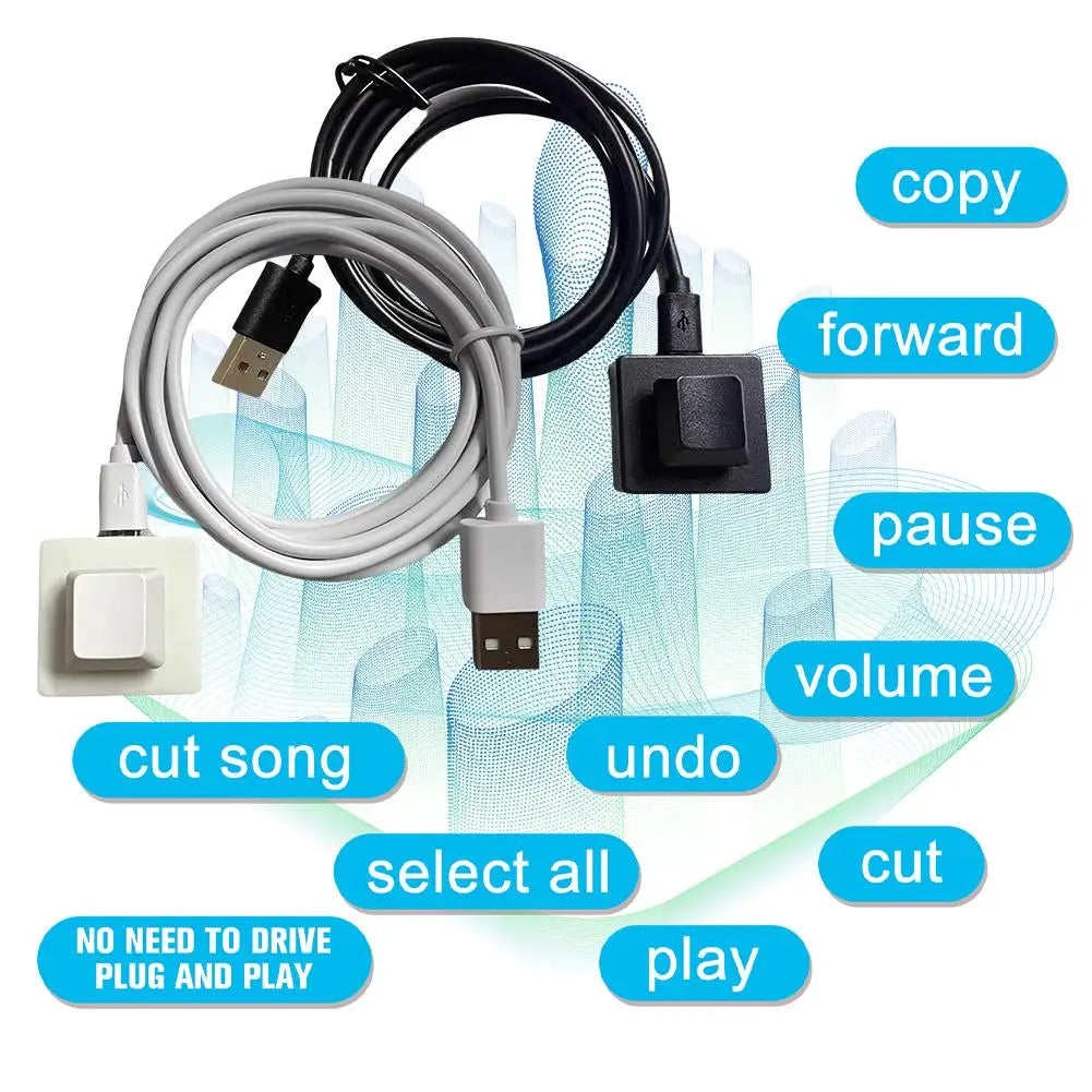 BUDI One-Key Programmable Macro Keypad | USB Mini Keyboard