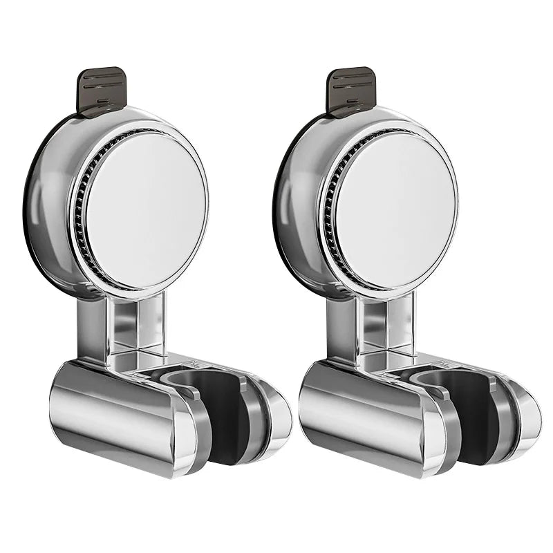 No-Drill Suction Cup Shower Head Bracket – Adjustable Holder