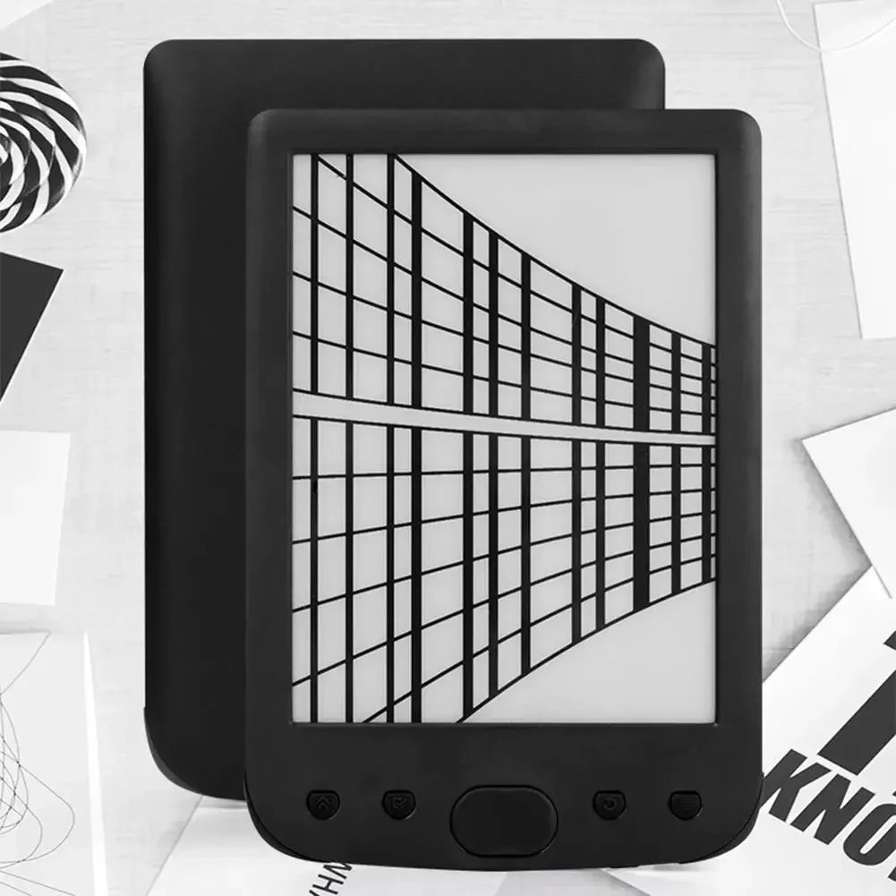 2026 New E-Book Reader - 6-Inch Glare-Free E-Ink Screen, 8GB Storage + TF Card Expansion, Adjustable Light, Ultra-Long Endurance Peaceful Pleasures Health and Wellness