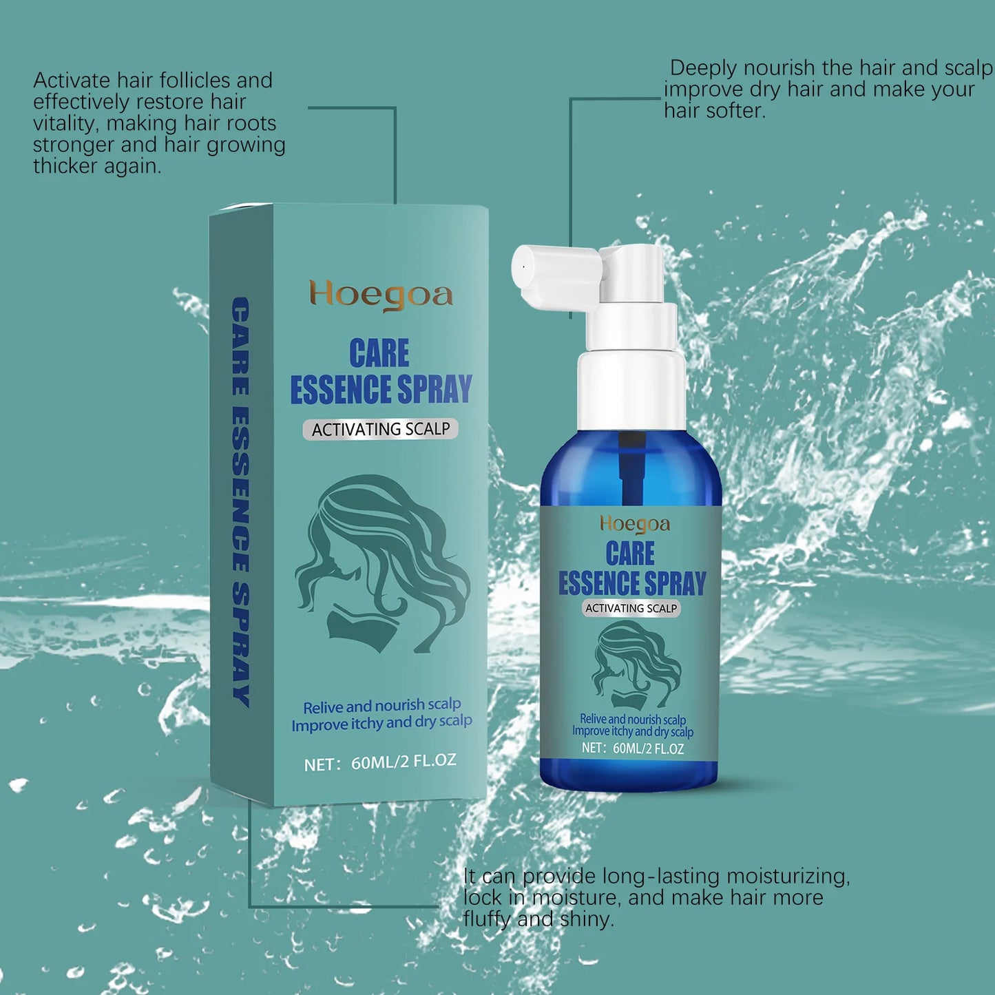 HOEGOA Scalp Care Essence Spray | Hair Growth & Anti-Thinning