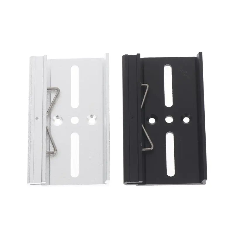 25/35/45MM Metal DIN Rail Fixed Clamp Clip Relay Mounting Buckle Simple Fixing Rack With Mounting Holes Peaceful Pleasures Health and Wellness