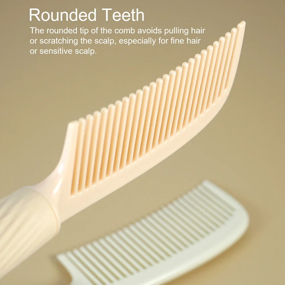 Wide Tooth Detangling Hair Comb – Anti-Static, Dry & Wet