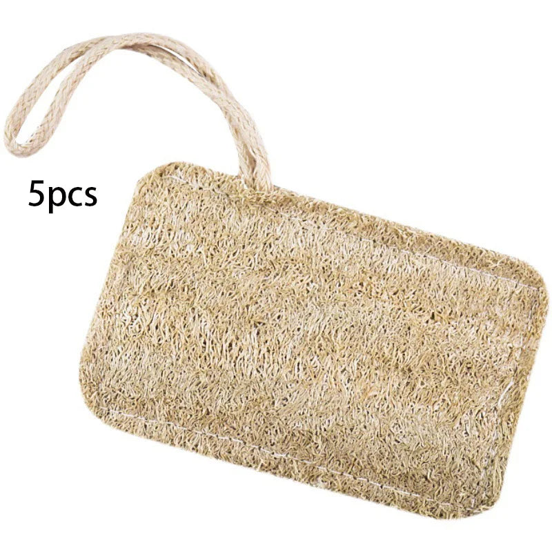 Natural Luffa Dish Scrubber 3-Pack | Eco-Friendly Kitchen Sponge