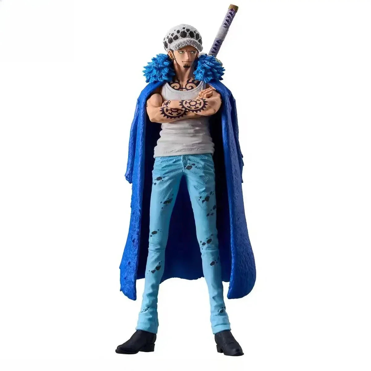 One Piece Trafalgar Law Battle Suit Anime GK Statue Figurine