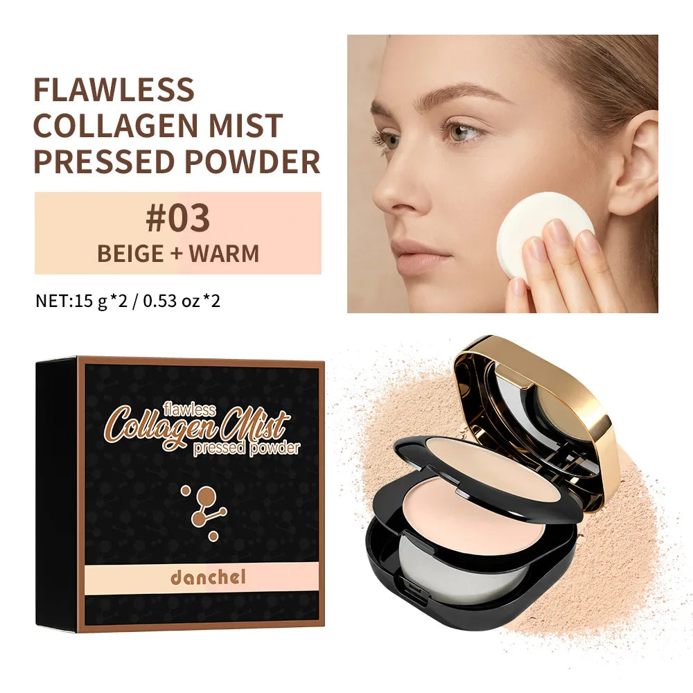 Collagen Contour Setting Powder – Matte & Oil Control, 2 Shades