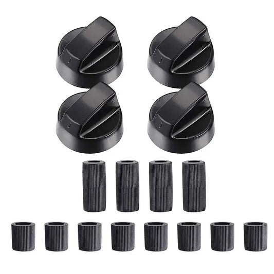 4 Sets Stove Top Control Knobs Univer-sal Thermostat Stove Button Knobs Accessories For Home Kitchen Cookers Knobs & Adapters Peaceful Pleasures Health and Wellness