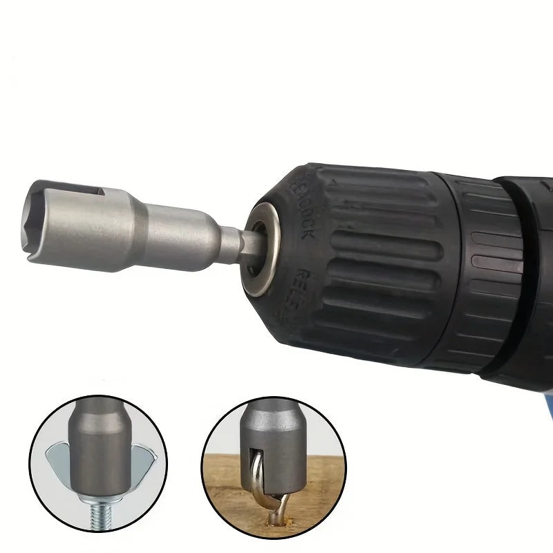 65mm Wing Nut Socket Wrench | Hex Handle Butterfly Tool Cr-V