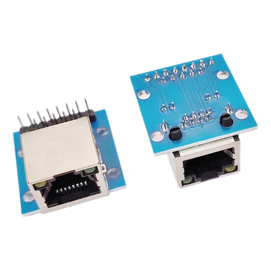 2/5/10PCS RJ45 Breakout Board with LED Lights,8P8C Female Socket Connector 2.54mm Pitch RJ45 Adapter Test Board with Pin Headers Peaceful Pleasures Health and Wellness 10PCS
