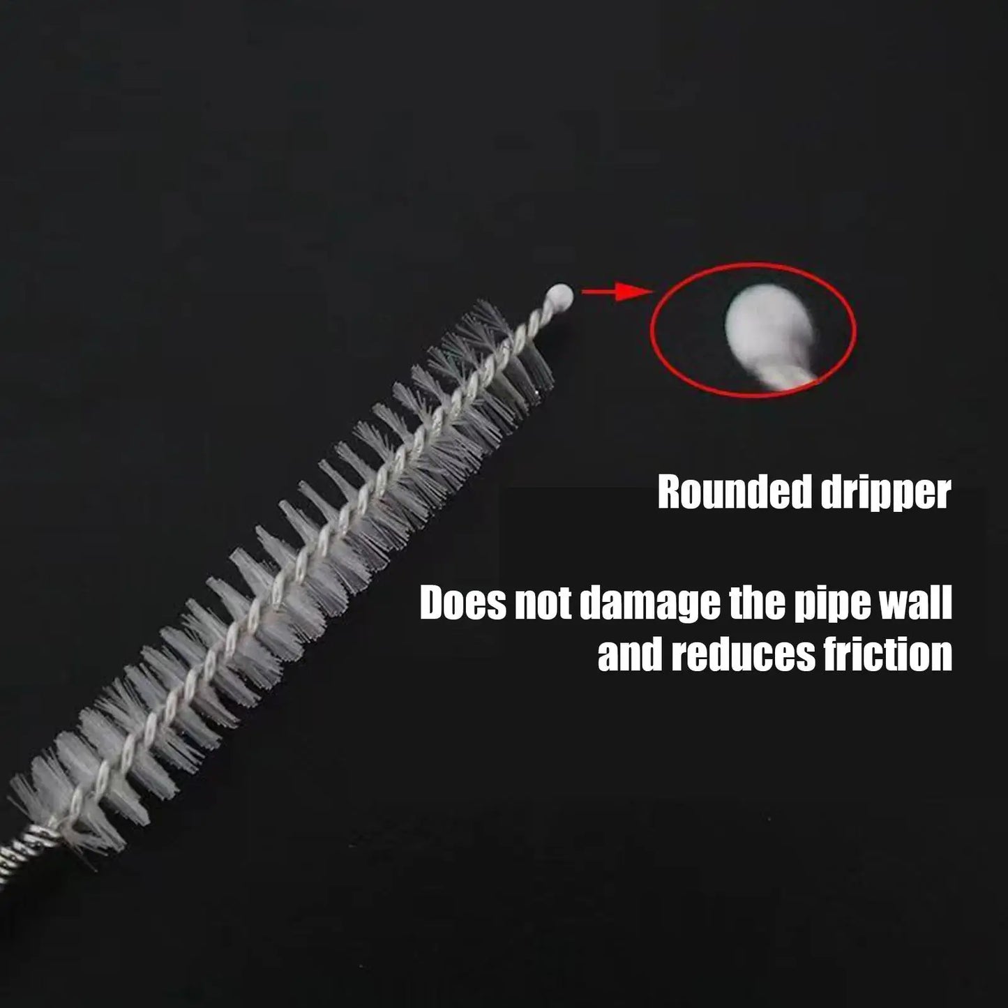 Flexible Drain Cleaning Brush for Car AC, Fridge & Sink Pipes