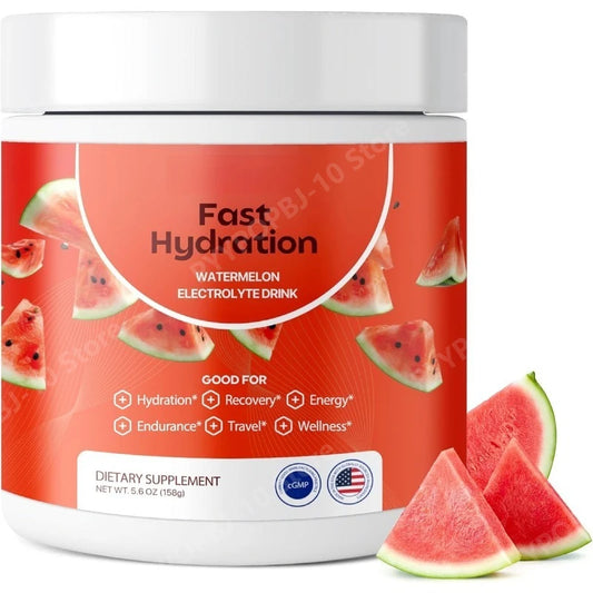 Sugar-Free Watermelon Electrolyte Mix | Na K Mg Ca Travel Jar Electrolyte Supplement Peaceful Pleasures Health and Wellness