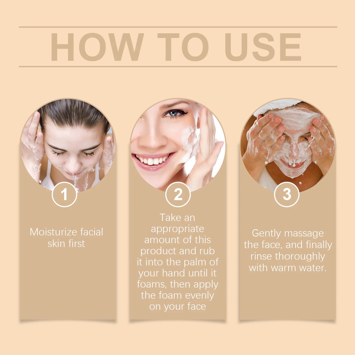 Rice Foam Face Wash – Oil Control, Pore Purifying & Brightening