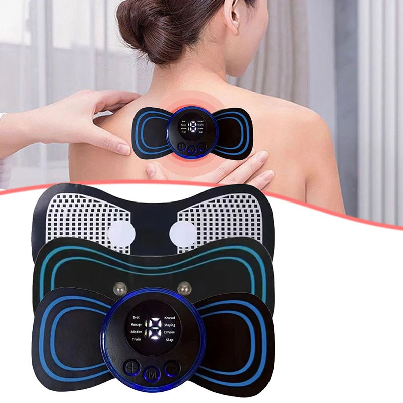 1PC Back Massage Patch, Used To Relieve Muscle Relaxation, With Full Body Digital Display Adjustment Peaceful Pleasures Health and Wellness