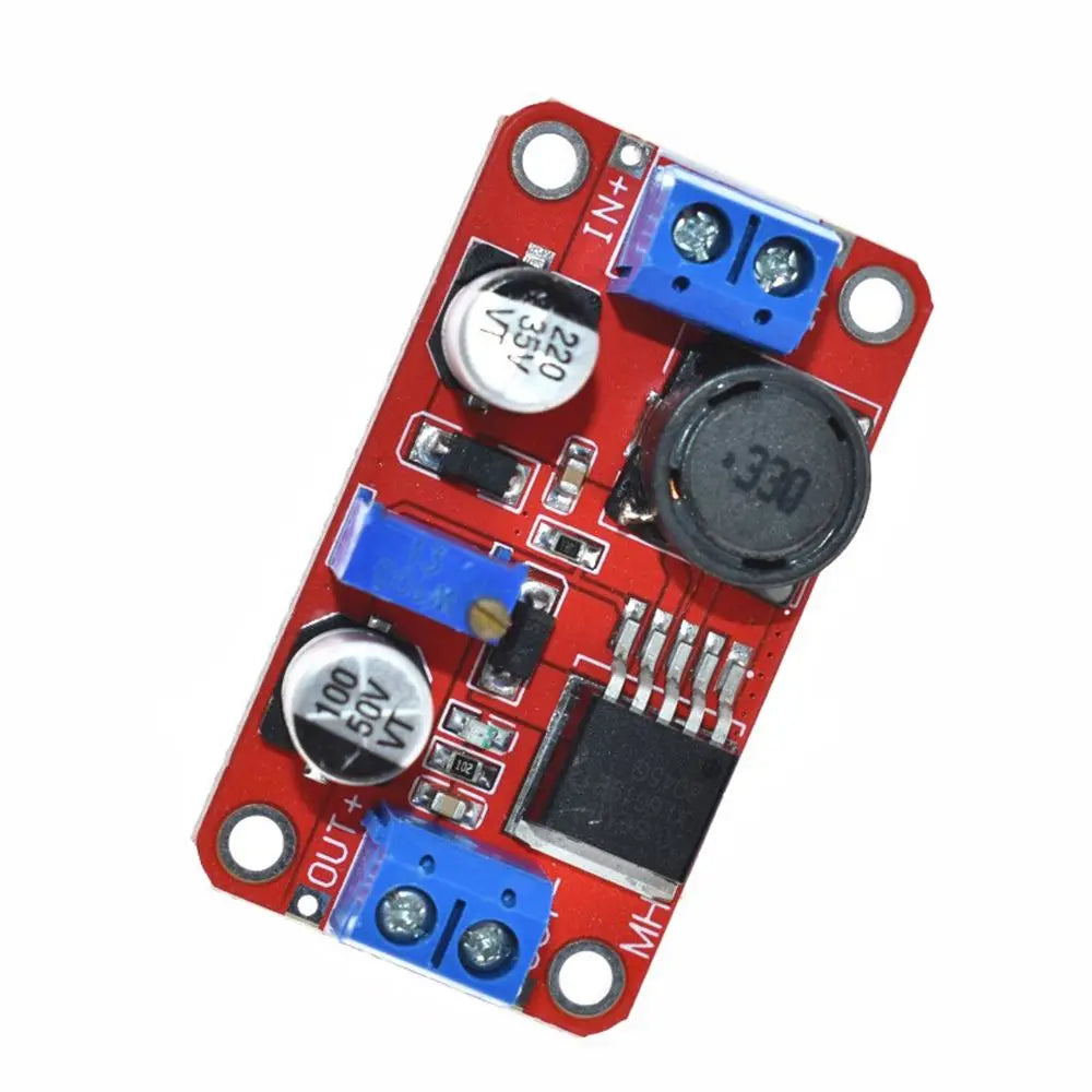 Currents DC to DC Converter Adjustable XL6019 Voltage Regulator Power Modules Booster Boost Module Peaceful Pleasures Health and Wellness red