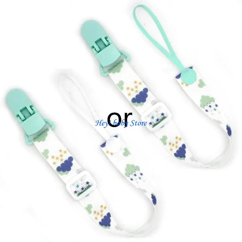 Baby Pacifier Chain Clip | Adjustable Teether Soother Leash