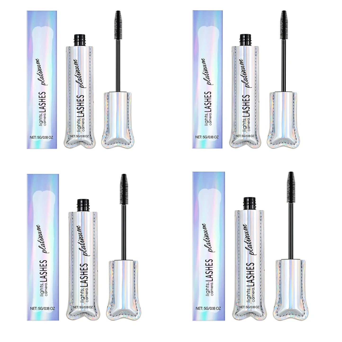 Waterproof Black Lengthening Mascara – Volumizing, Fast Dry