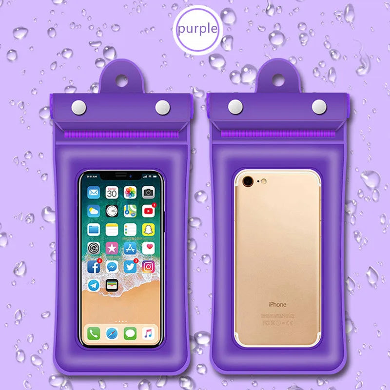 Waterproof Floating Phone Pouch with Airbag | Dry Bag