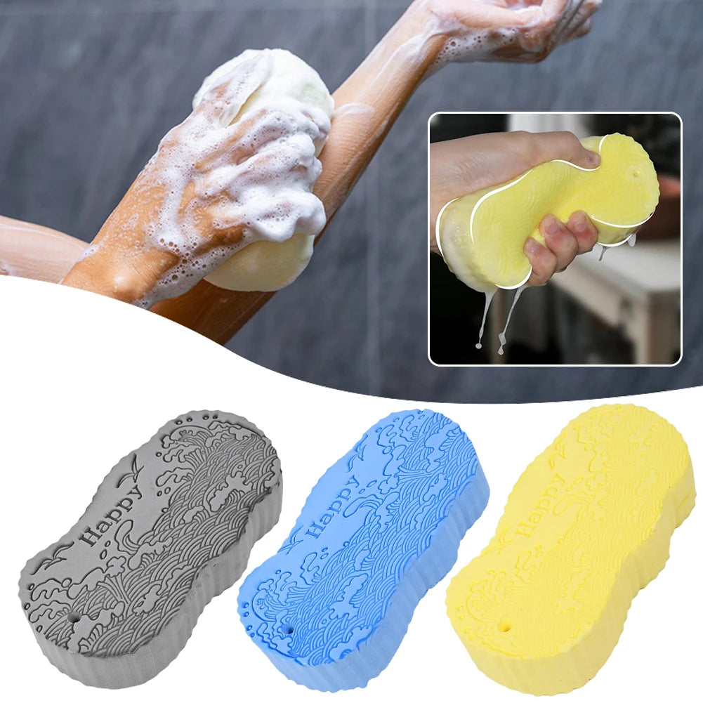 Super Soft Exfoliating Bath Sponge Magics Exfoliators Dead Skin 3D Bath Sponge Body Massage Cleaning Brush For Adults Children Peaceful Pleasures Health and Wellness