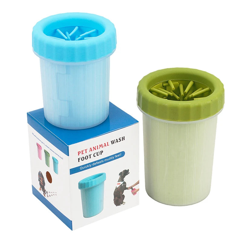 Pet Paw Cleaning Cup – Dog & Cat Foot Washer | S & L Sizes