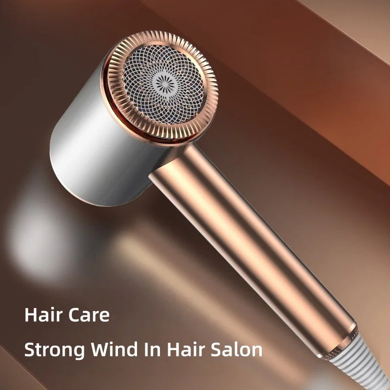 New Low Radiation Hair Dryer With UK/US/EU Plug, 29 Second Quick Drying, Ultra Quiet Blue Light Negative Free Hammer Hair Dryer Peaceful Pleasures Health and Wellness