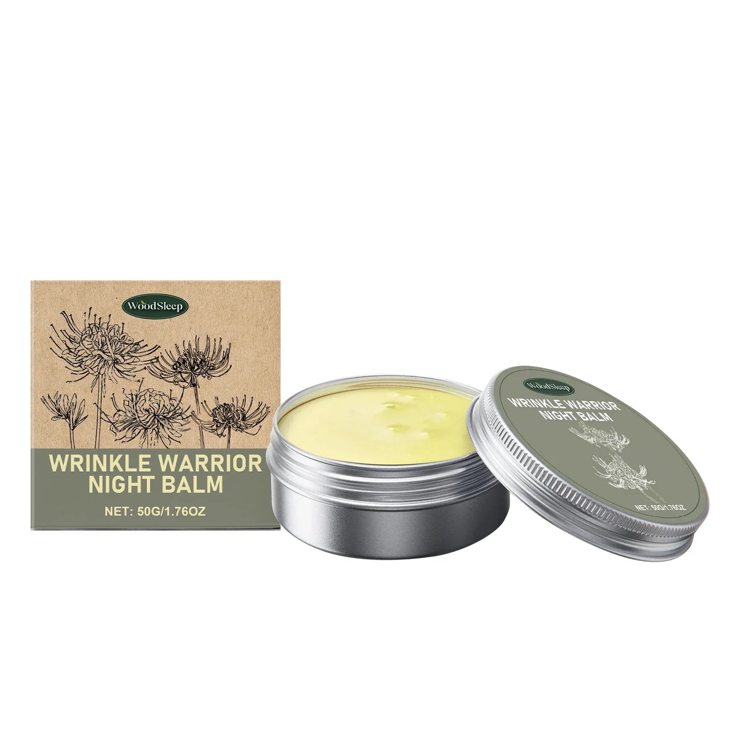 WOODSLEEP 6-in-1 Anti-Aging Day Balm Face Cream 50g