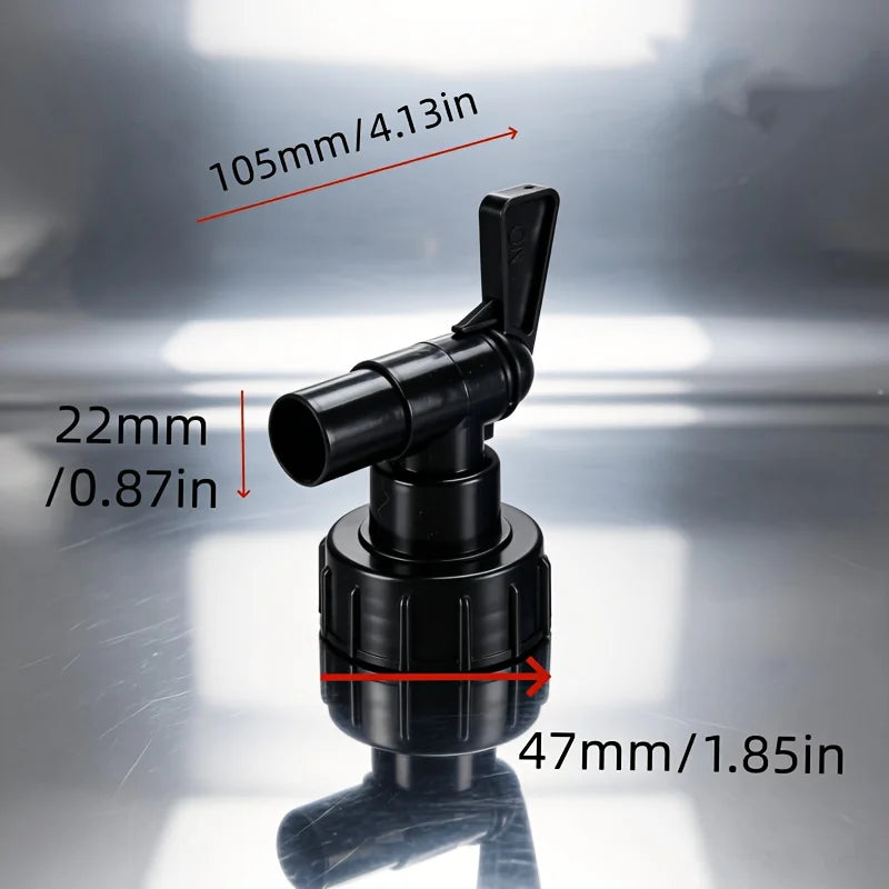 Multi-functional Universal Plastic Faucet Valve Buckets Threaded