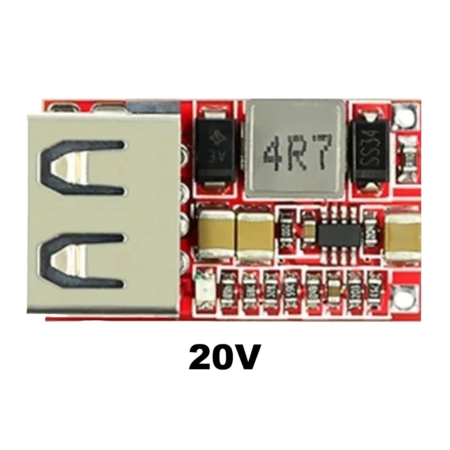 DC-DC Step-Down Module USB-A 6-24V To 5V3A USB Step Down Module Output Charger Steps Downed Power Modules for Voltage Regulation Peaceful Pleasures Health and Wellness