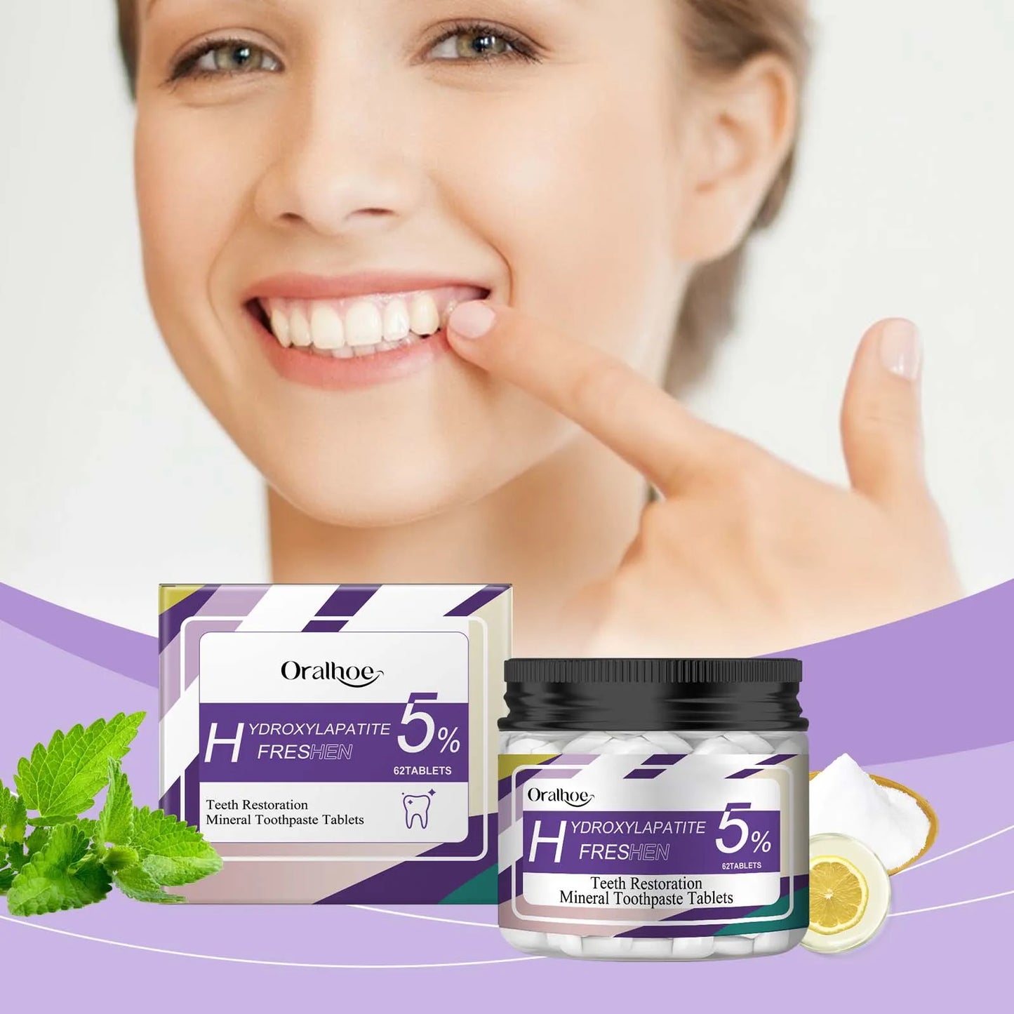 Mint Toothpaste Tablets – Portable Dental Care & Fresh Breath