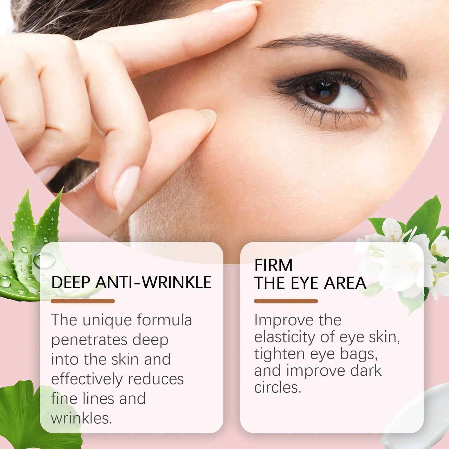 WIYUN Jasmine Eye Cream – Firms, Brightens & Hydrates 100g