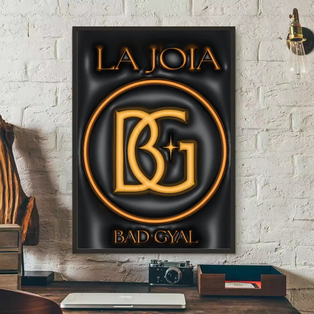B-Bad G-Gyal HD Waterproof Wall Poster – Modern Home Decor Wall Art Poster Peaceful Pleasures Health and Wellness z20 50X70cmNoframe
