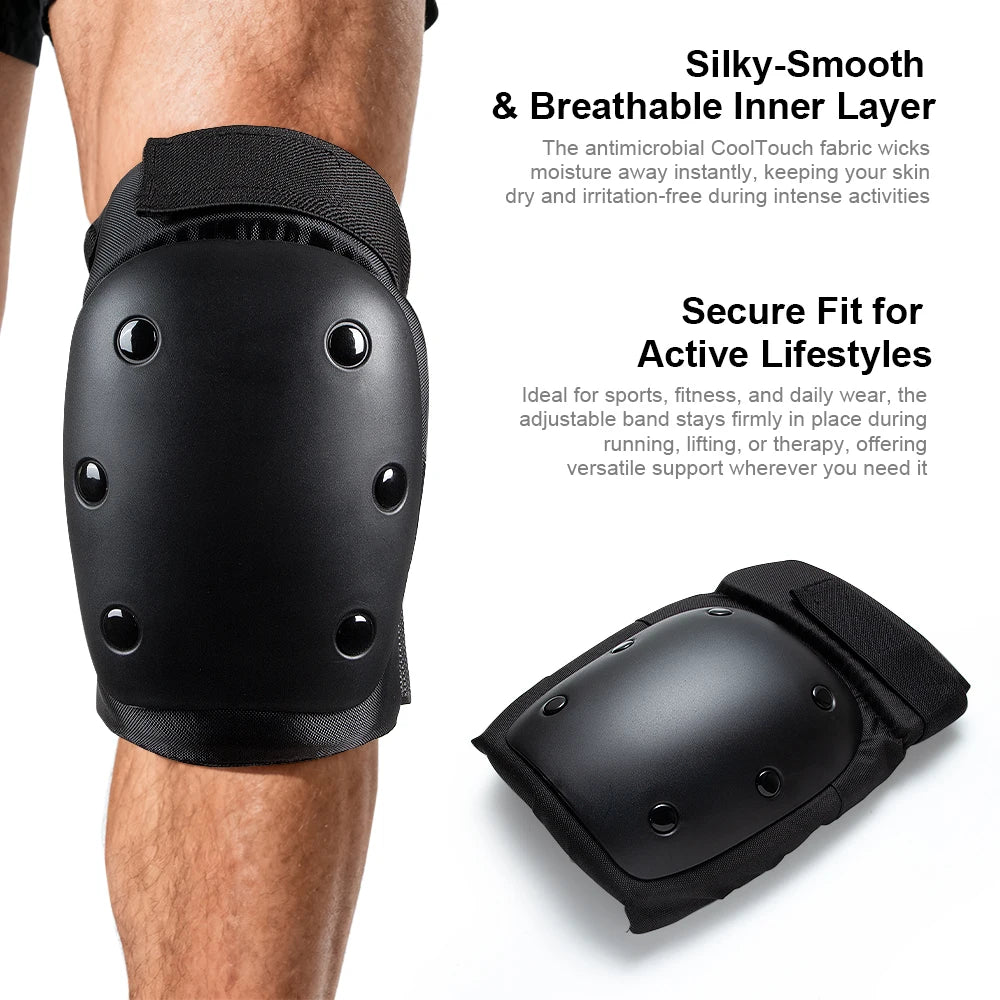 WEFITON【6-Pack】Knee Elbow Wrist Pads Set for Skateboarding Rollerblading - Adults & Kids Protective Gear with Breathable Mesh Peaceful Pleasures Health and Wellness