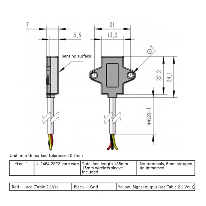 Capacitive Liquid Level Sensor 3.3V–5V Non-Contact Detector Liquid Level Sensor Peaceful Pleasures Health and Wellness