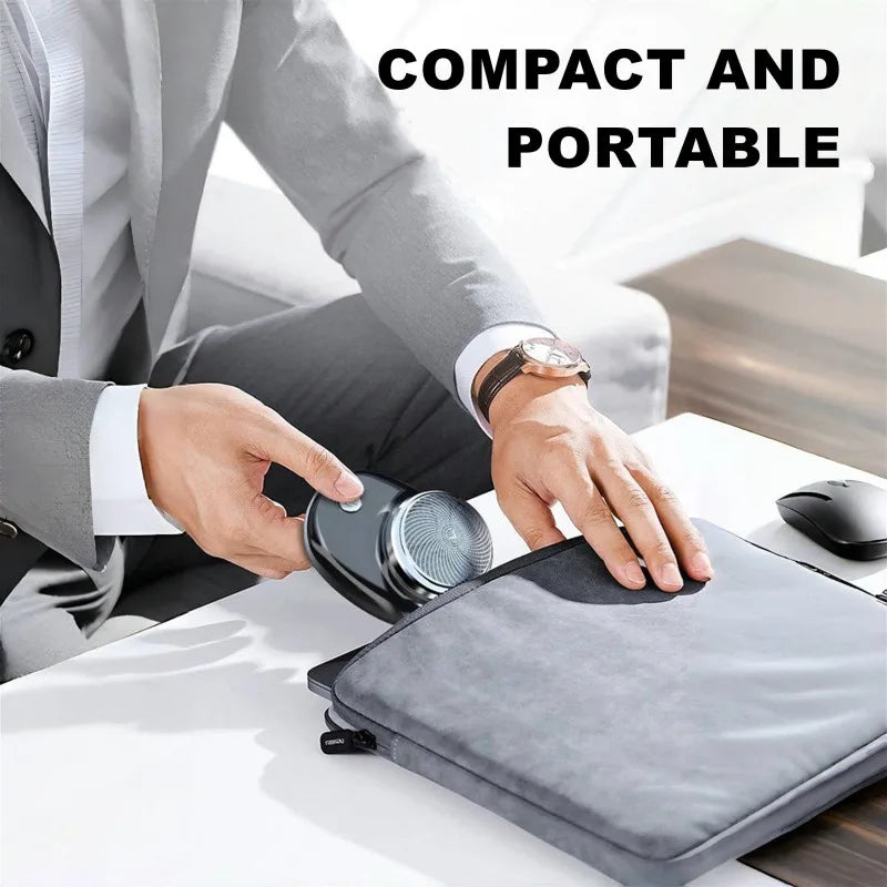 Rechargeable Mini Electric Shaver | Portable Wet/Dry USB-C Razor Mini Electric Shaver Peaceful Pleasures Health and Wellness