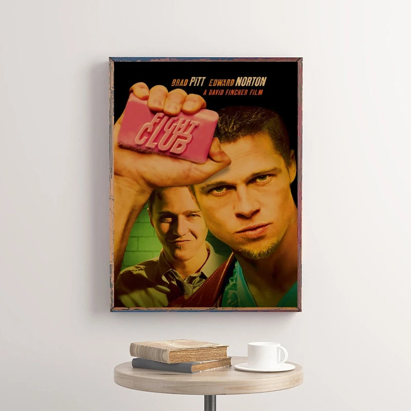 Retro Leon Movie Canvas Wall Art | Vintage Film Poster Print
